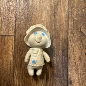 Vintage 1972 Poppin‎ Fresh Pillsbury Dough Girl Rubber Doll Poppy Collector Toy